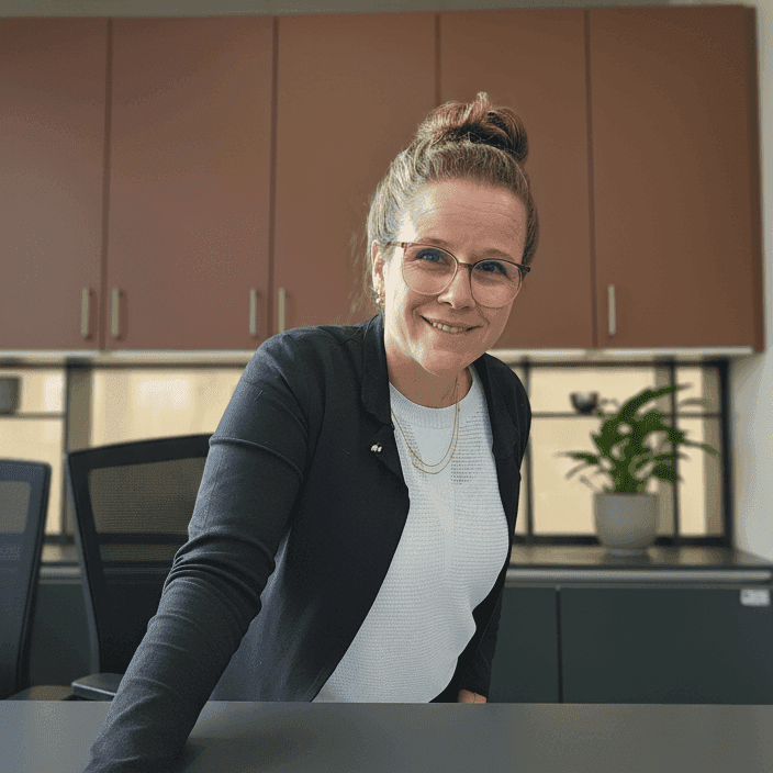 Simone Wik - die Kreative hinter der Arbeit von Küchen Wik in Füssen.